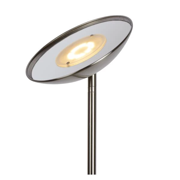 Lucide ZENITH - Lampadaire / lampe de lecture - LED Dim. - 3000K - Chrome Dépoli - détail 7